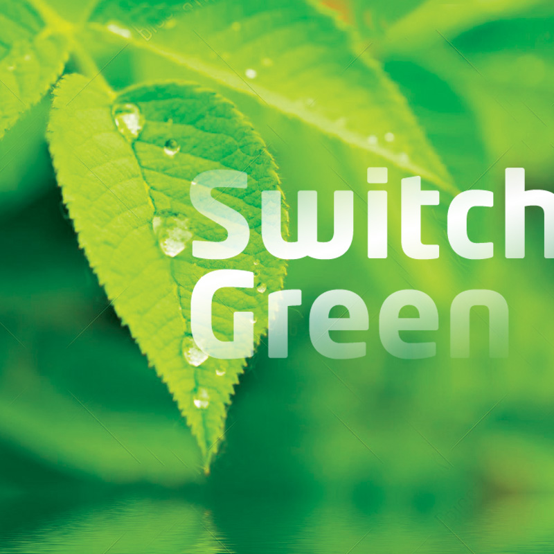 Whynot brand agency Switch Green